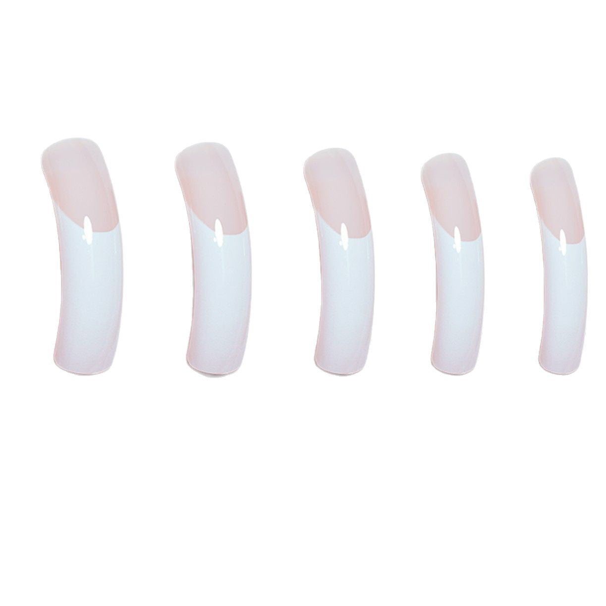 Premium French Tip Press-On Nails Acalora