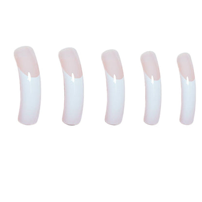 Premium French Tip Press-On Nails Acalora