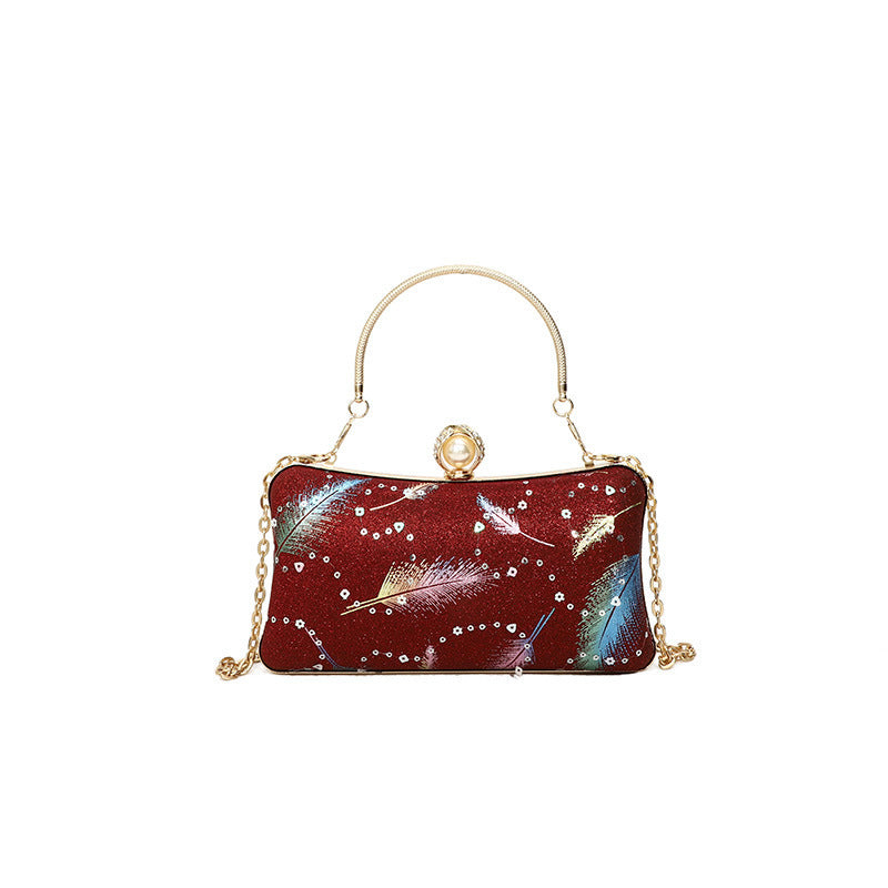 Glittery Evening Clutch Bag Acalora