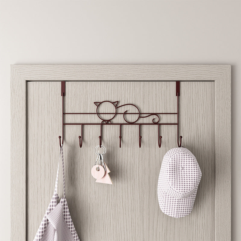 Wall-Mounted Cat-Shaped Key Holder