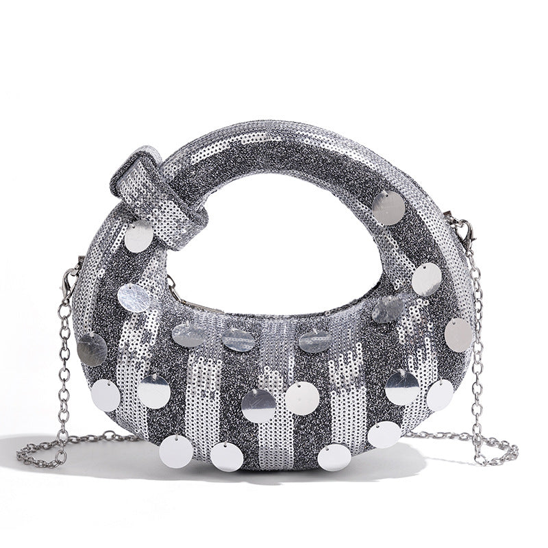 Chic Rhinestone-Embellished Handbag Acalora
