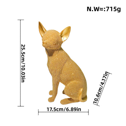 Decorative French Bulldog Sculpture Acalora