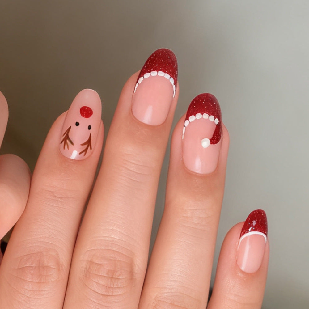 Creative Holiday-Themed Nail Art Set Acalora