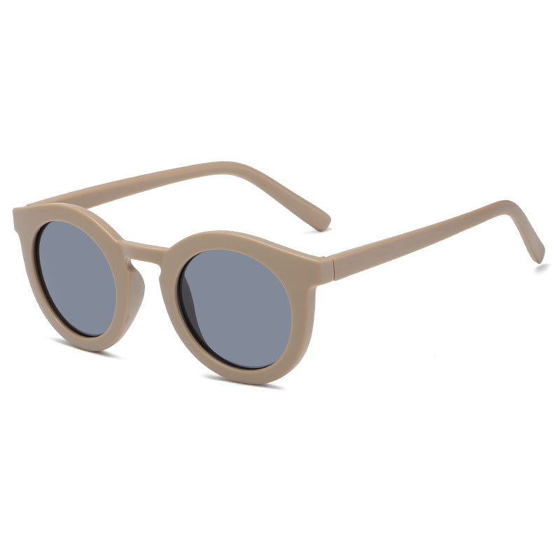 Women's round sunglasses with trendy design and UV protection Bowlift
