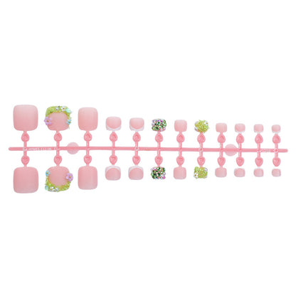 Floral Design Press-On Nails Set Acalora 1788496077