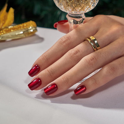 Glossy Gel Press-On Nail Set Acalora