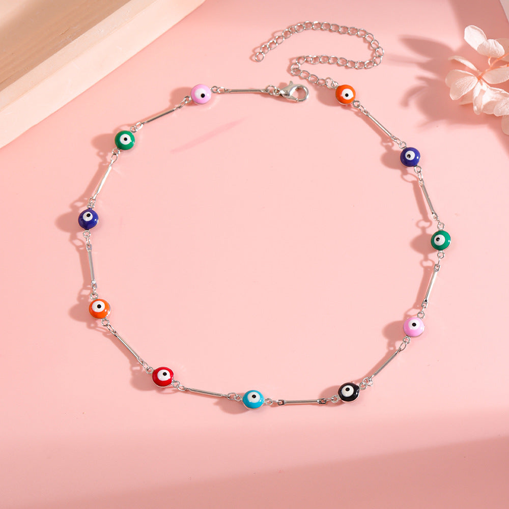 Colorful Beaded Eyewear Chain Acalora