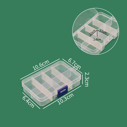 Compact Multi-Section Craft Storage Organizer Acalora