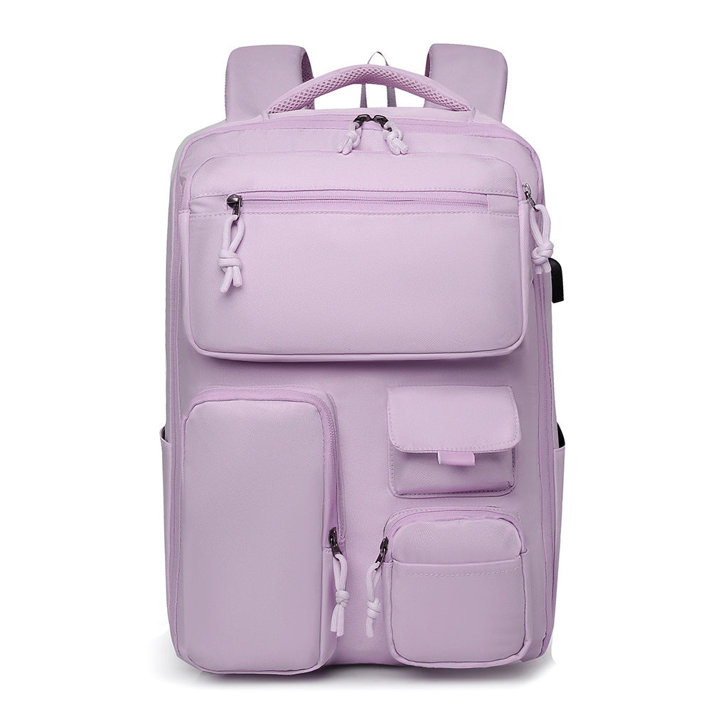 Multi-Pocket Versatile Backpack Acalora