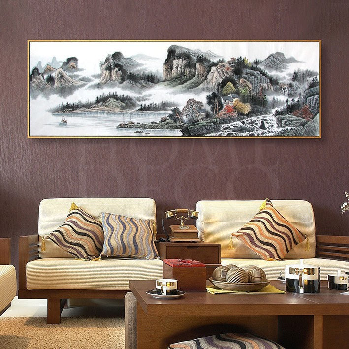 Calm Scenic Landscape Wall Art
