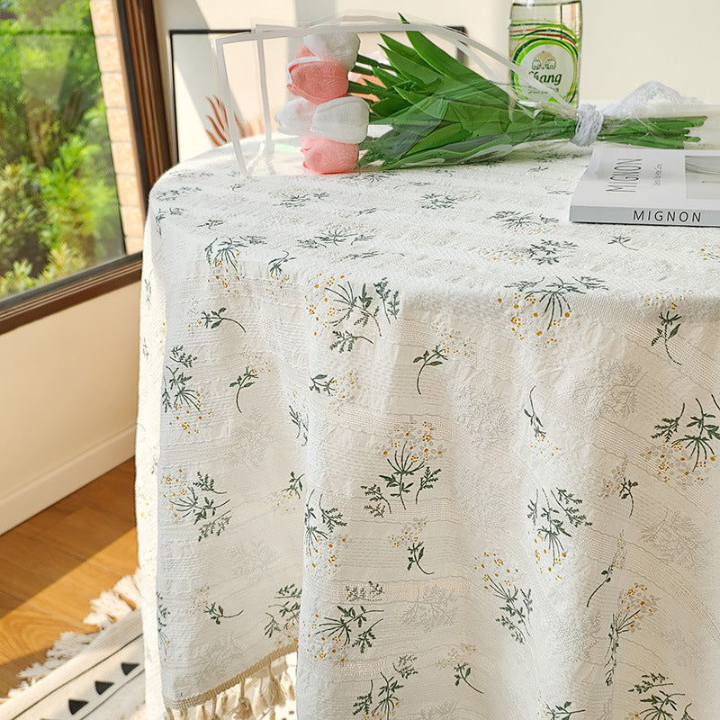 Elegant Textured Tablecloth  1788834266