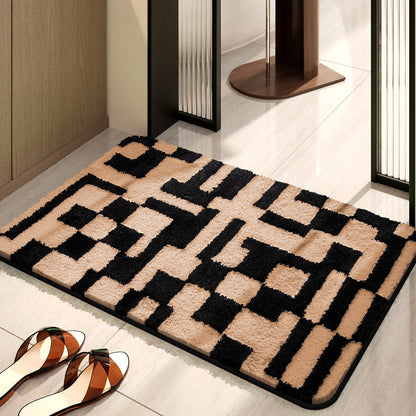 Geometric Pattern Indoor Door Mat