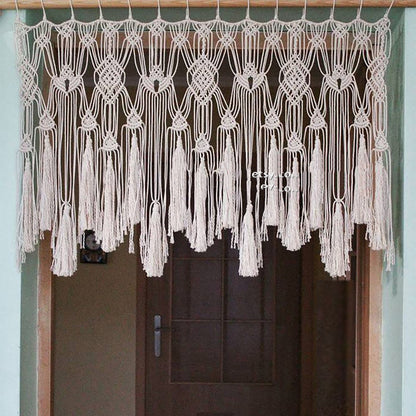Macrame Decor Curtain