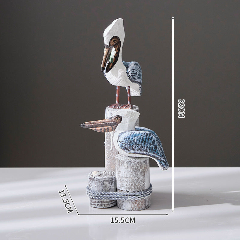 Handmade Seagull Figurine