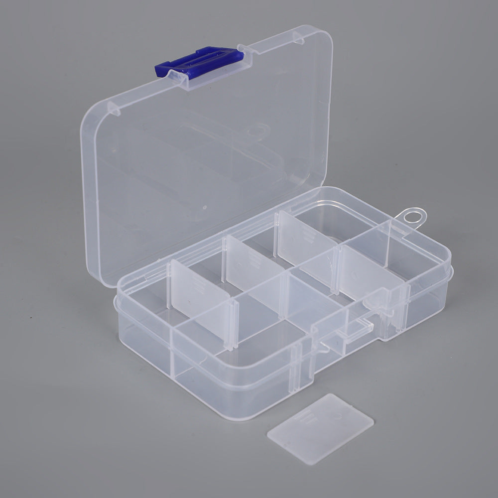 Multi-Purpose Transparent Compartment Storage Case Acalora