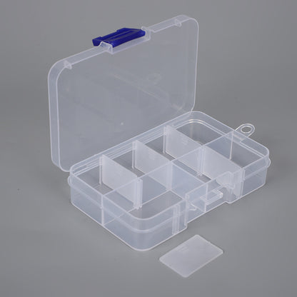 Multi-Purpose Transparent Compartment Storage Case Acalora