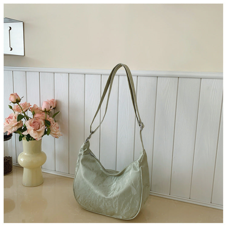 Contemporary Soft Leather Shoulder Bag Acalora
