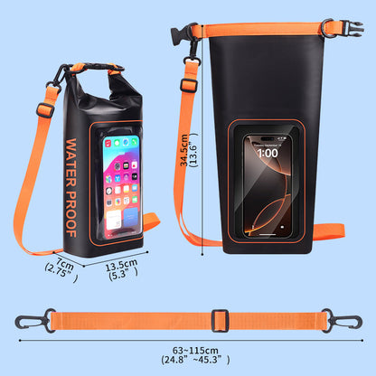 Unisex Waterproof Smartphone Bag with Ergonomic Shoulder Strap Karnz