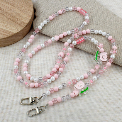 Playful Beaded Eyewear Chain Acalora