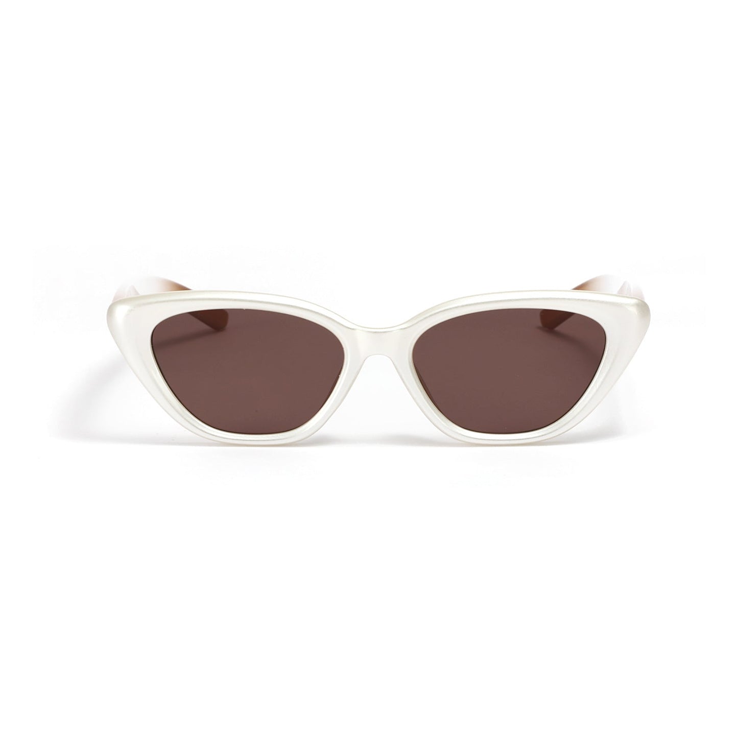 Women Cat-Eye Sunglasses with Transparent Design Bowlift