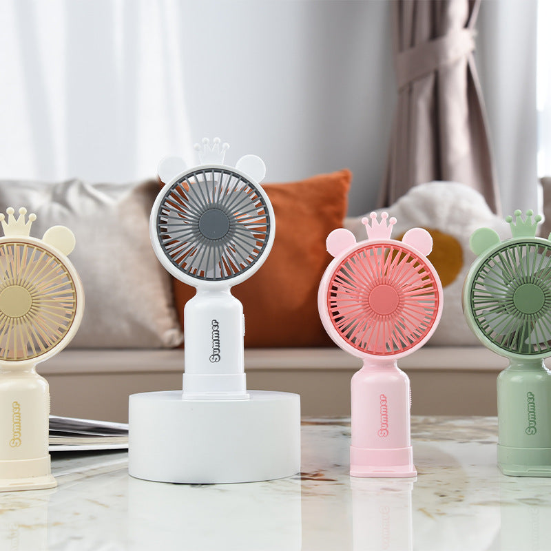 Ladies' funny table fan Karnz