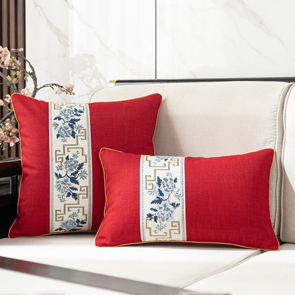 Decorative Embroidered Throw Pillows