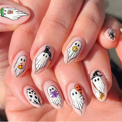Halloween-Themed Press-On Nail Art Set Acalora 1788496077
