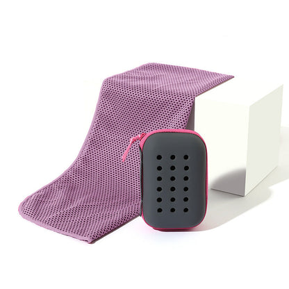 Women's Cooling Microfiber Towel with Storage Case Karnz