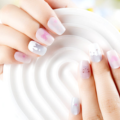 Whimsical Cartoon-Themed Press-On Nail Set Acalora