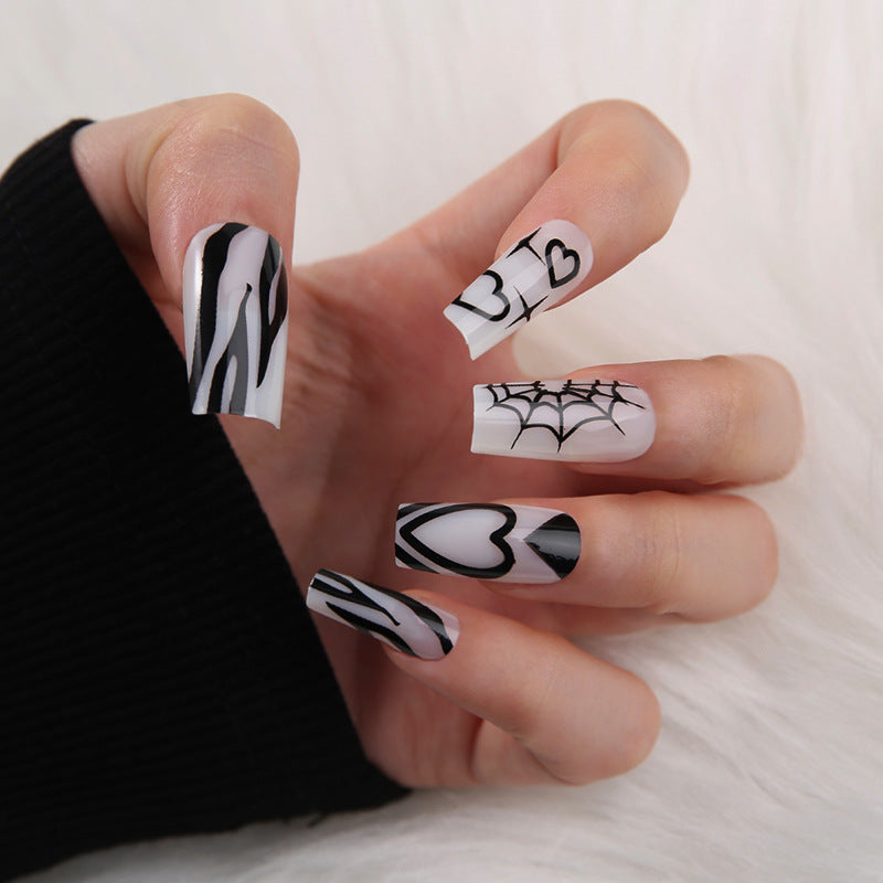 Artificial nail set with unique patterns Acalora