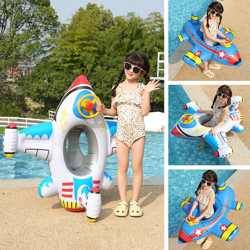 Women's Inflatable Swim Ring with Safety Control Brehn