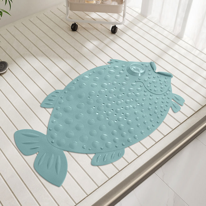 Cute Fish-Shaped Bath Mat