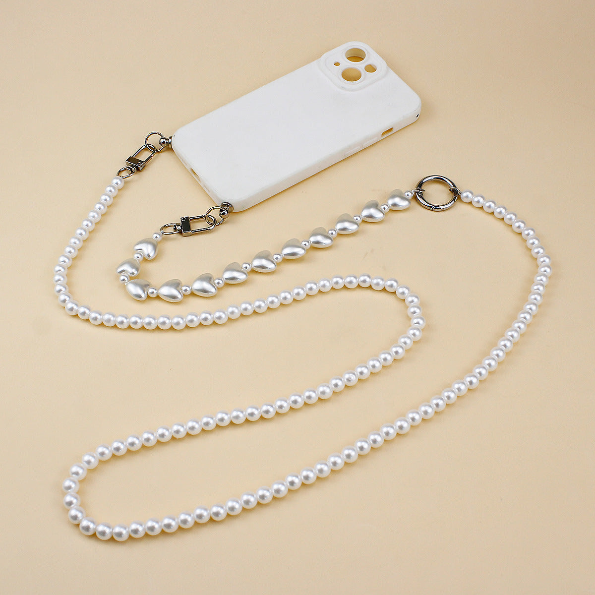 Elegant Pearl Beaded Necklace Acalora