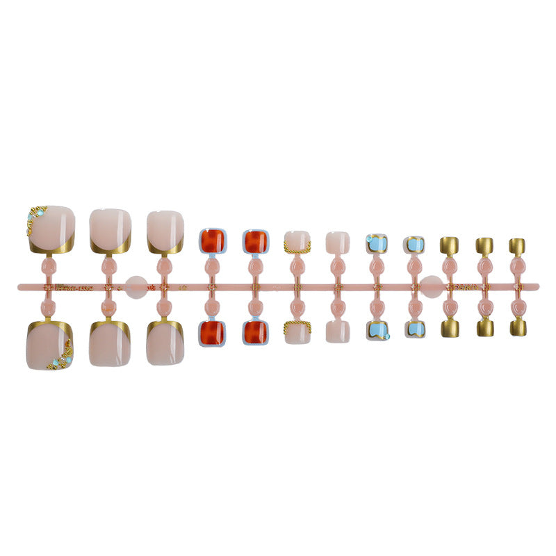 Elegant Decorative Press-On Nails Acalora