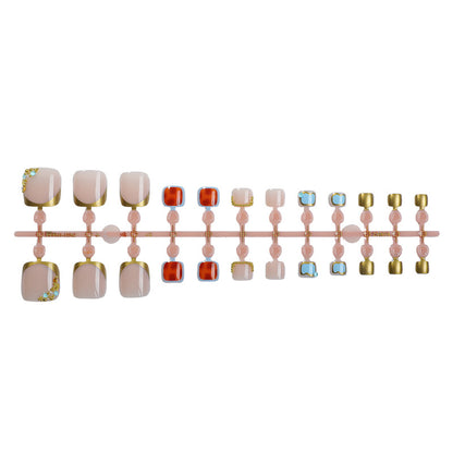 Elegant Decorative Press-On Nails Acalora