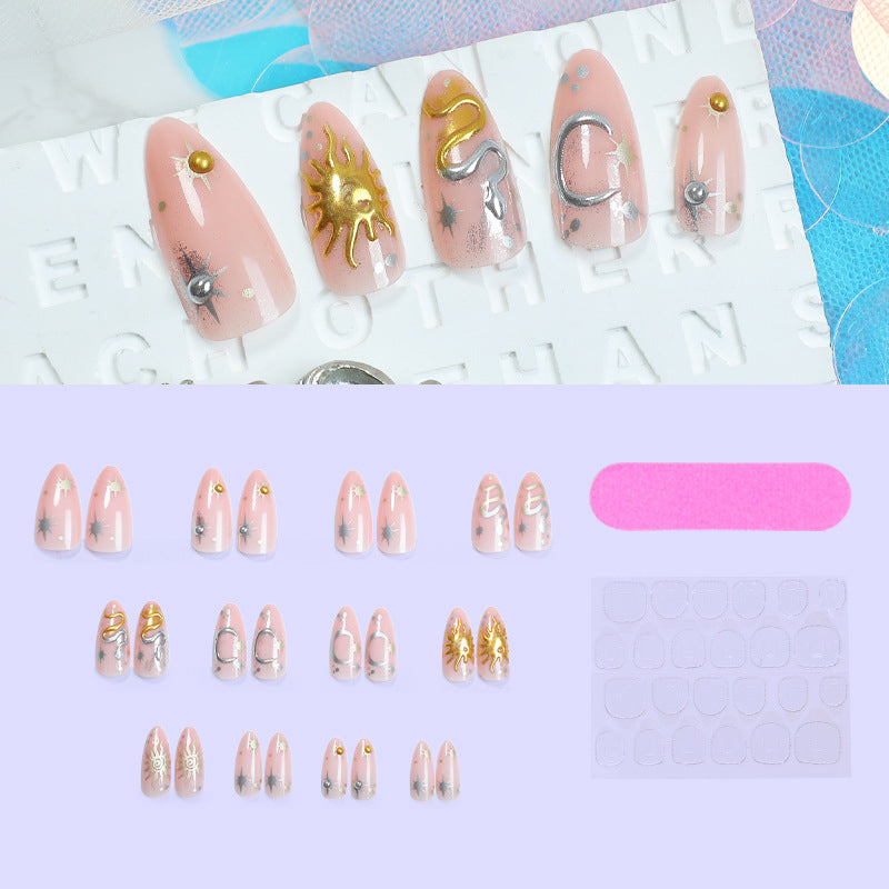 Celestial-Themed Press-On Nails Acalora