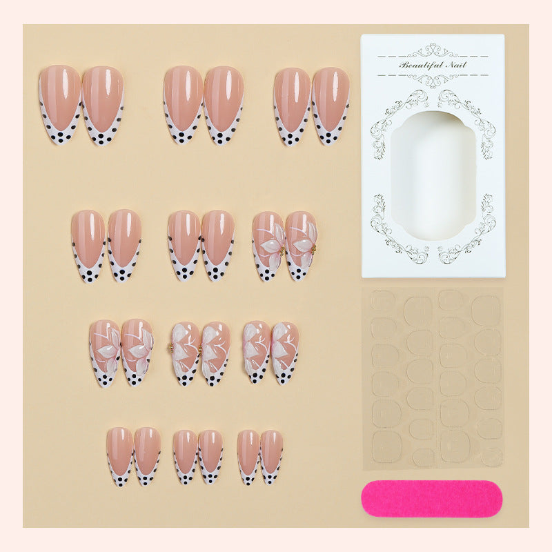 Elegant Articulated Press-On Nail Set Acalora