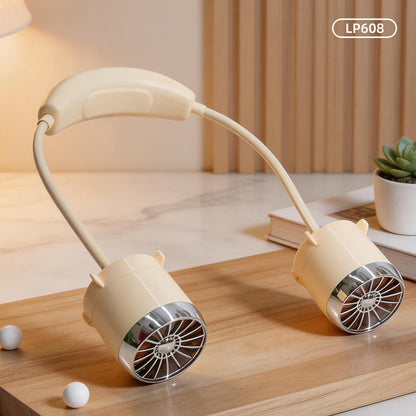 Women's Portable Neck Fan with Flexible Structure Karnz