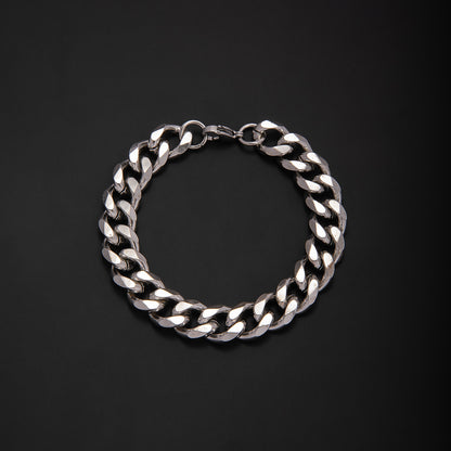 Bold Cuban Link Chain Bracelet Acalora