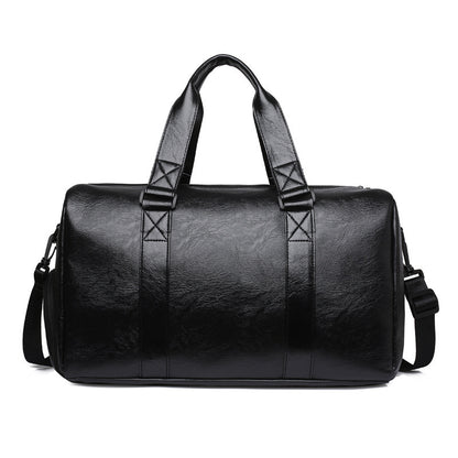 Stylish Faux Leather Travel Duffel Bag Acalora
