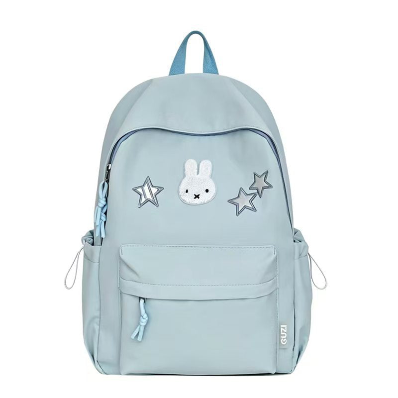 Charming Character-Embroidered Backpack Bowlift