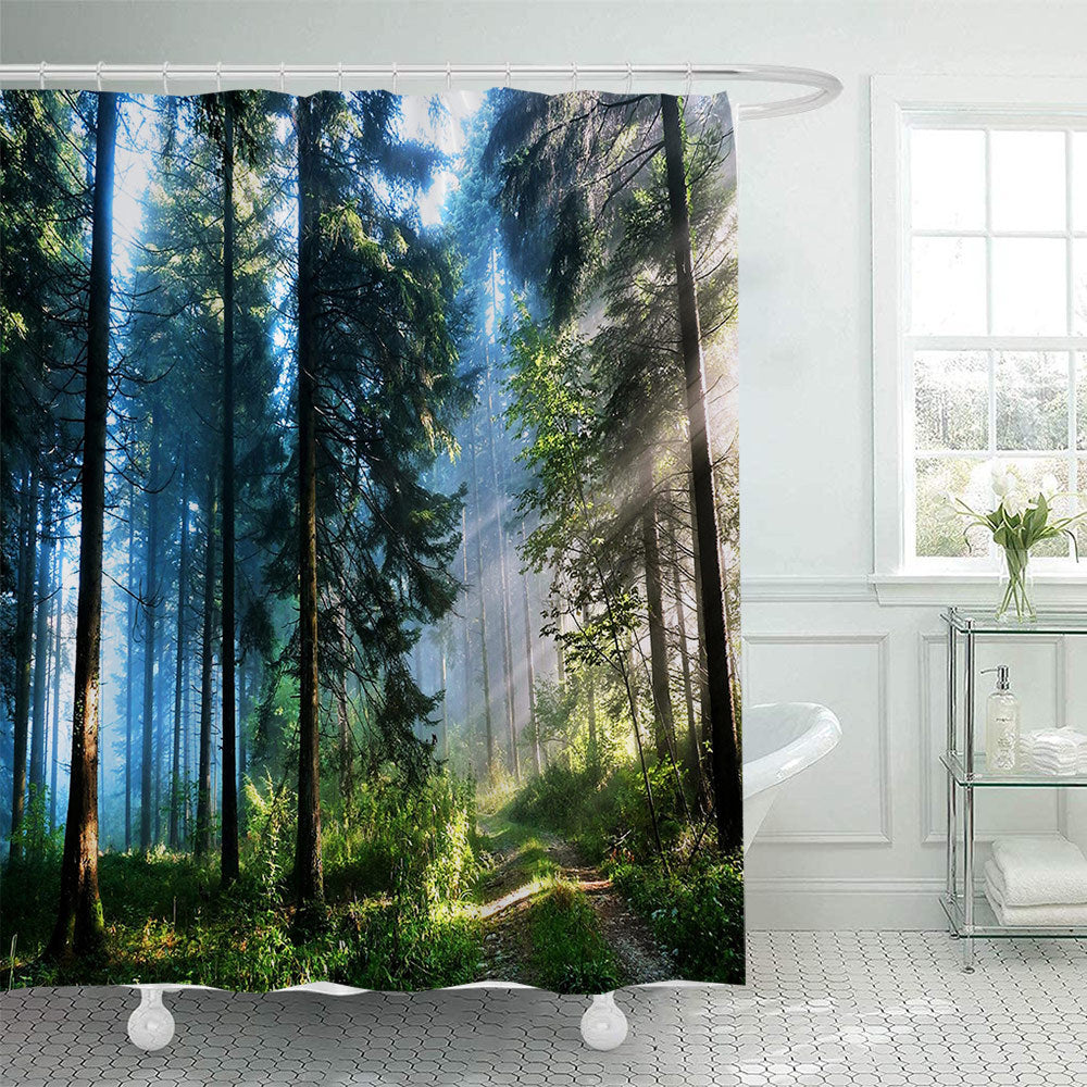 Floral Cherry Blossom Shower Curtain