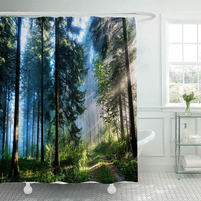 Floral Cherry Blossom Shower Curtain