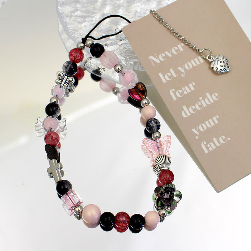 Artistic Beaded Eyewear Chain Acalora