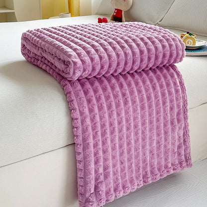 Ridge Textured Throw Blanket