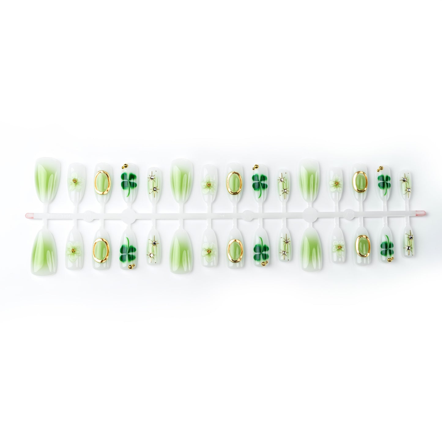 Floral Articulated Press-On Nail Set Acalora