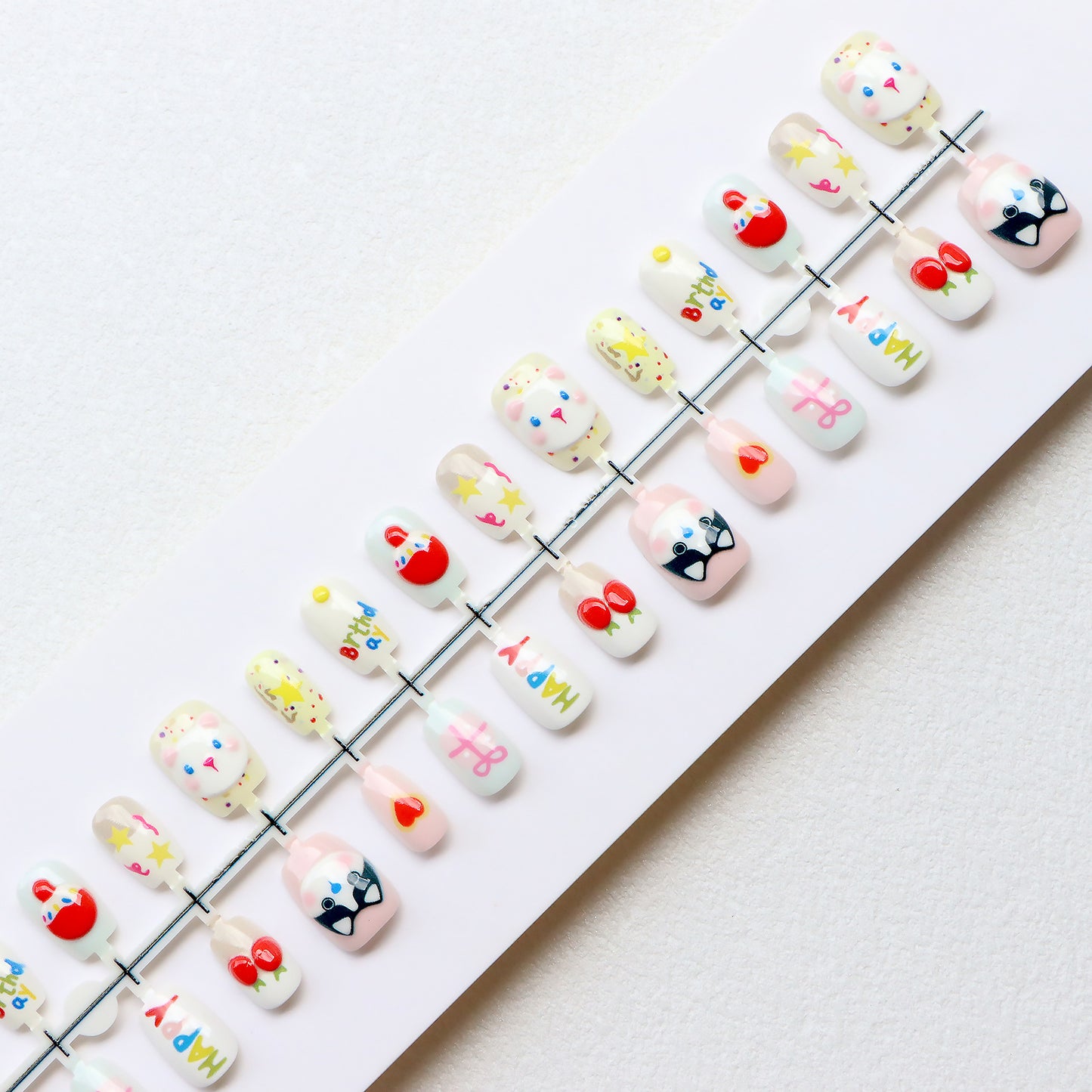 Creative Cartoon Themed Press-On Nails Acalora