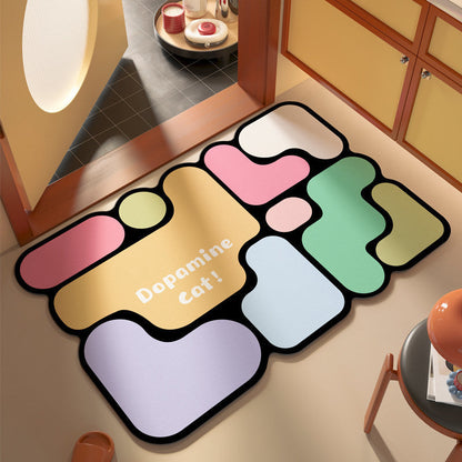 Artistic Colorful Doormat