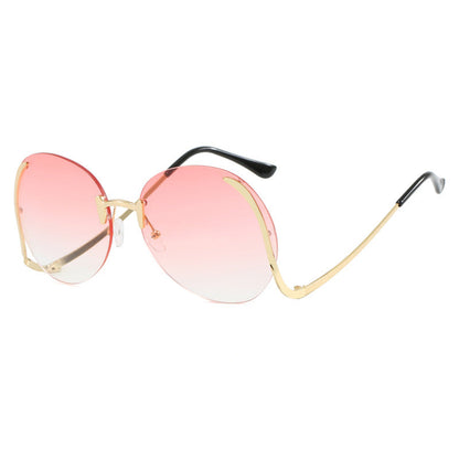 Women’s luxurious oversized sunglasses with innovative frame and UV protection Bowlift