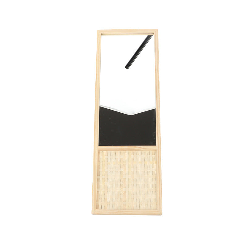 Decorative Wall Mirror Made of Rattan Acalora